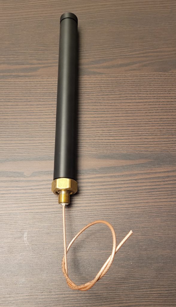 Wi-Fi antenna on flange adapter
